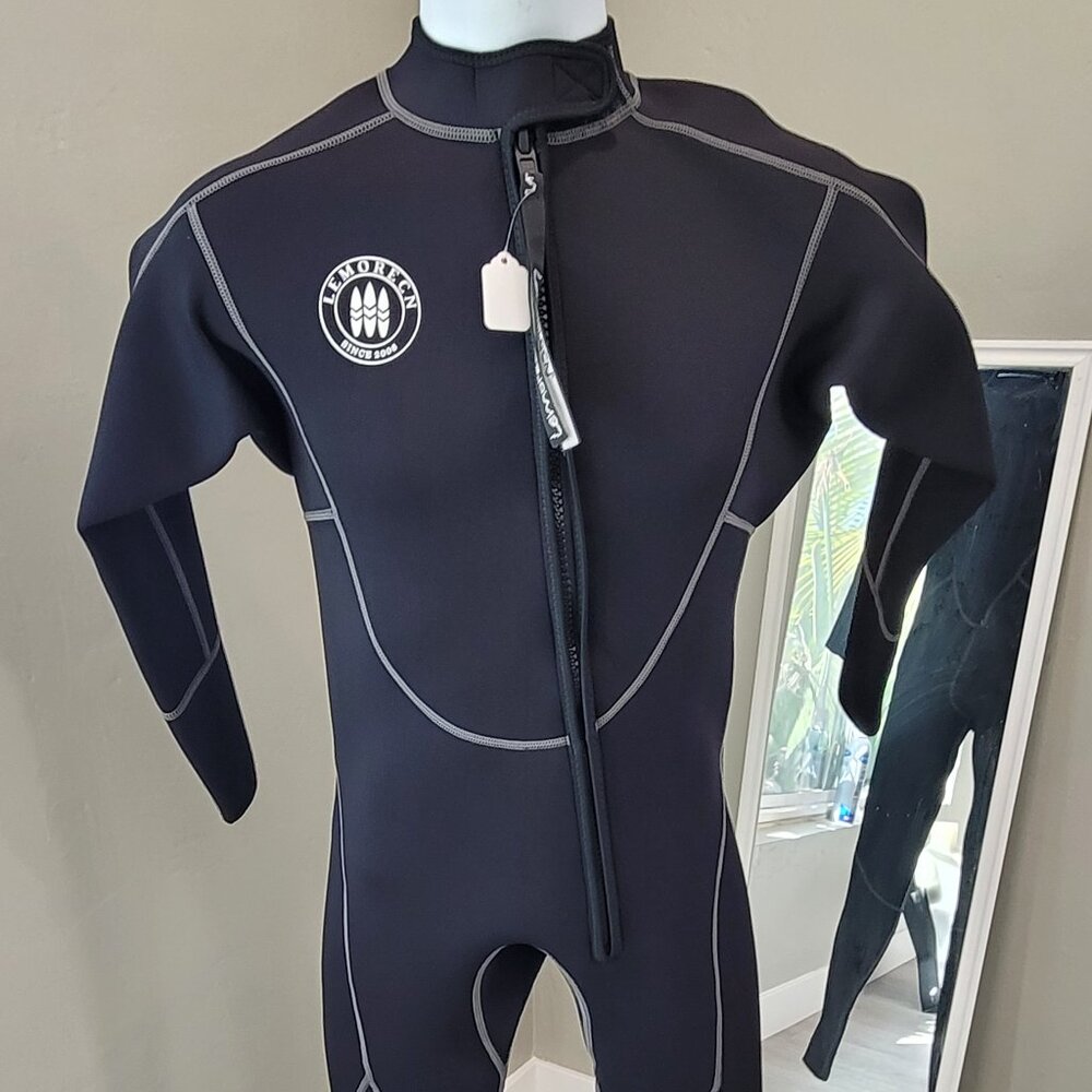 Lemorecn Men's Wet Full Wetsuits for Diving Snorkeling Surfing Swimming